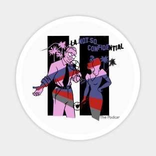 Colorful Noir Silhouettes Magnet